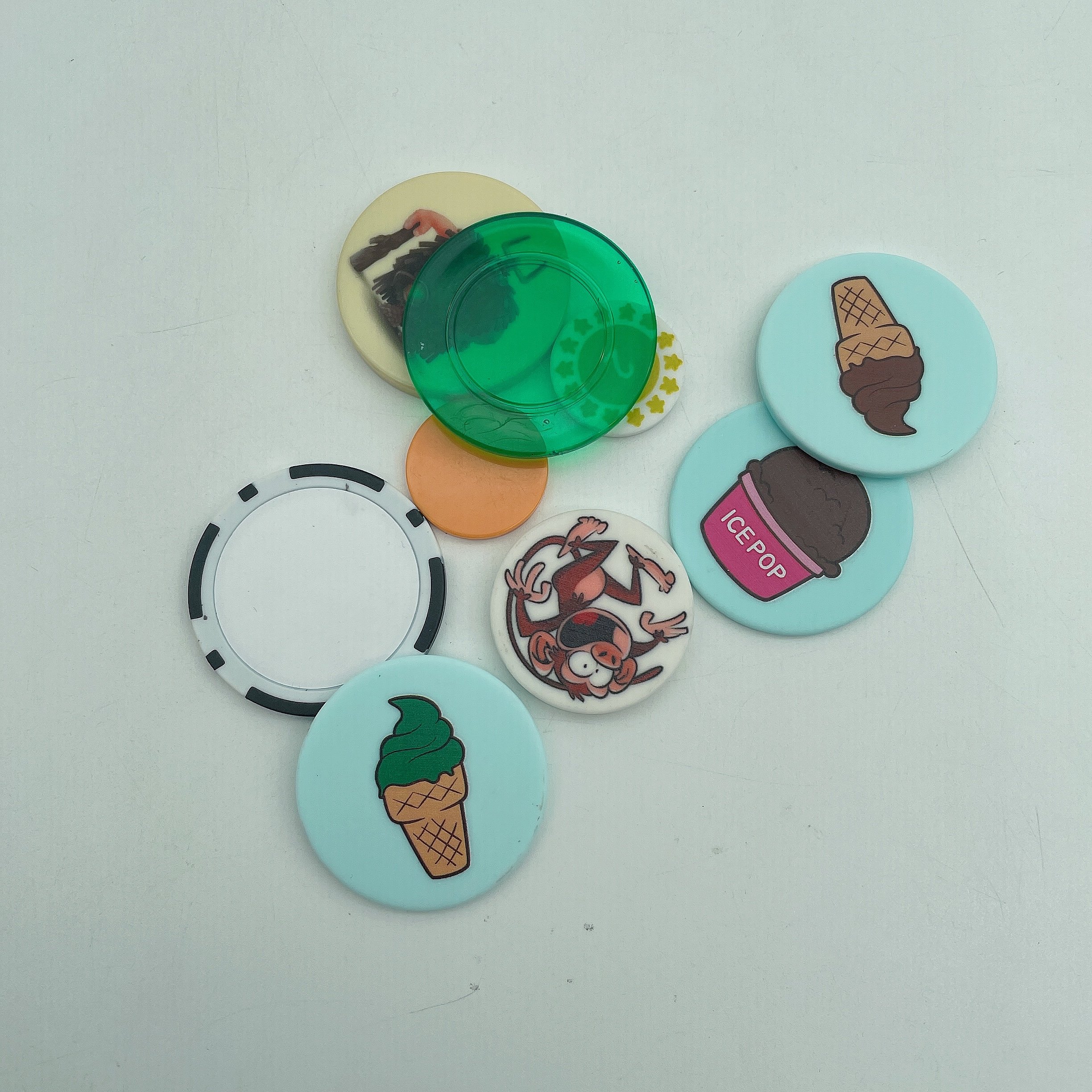 custom high quality casino ceramic clay poker chip plastic chip