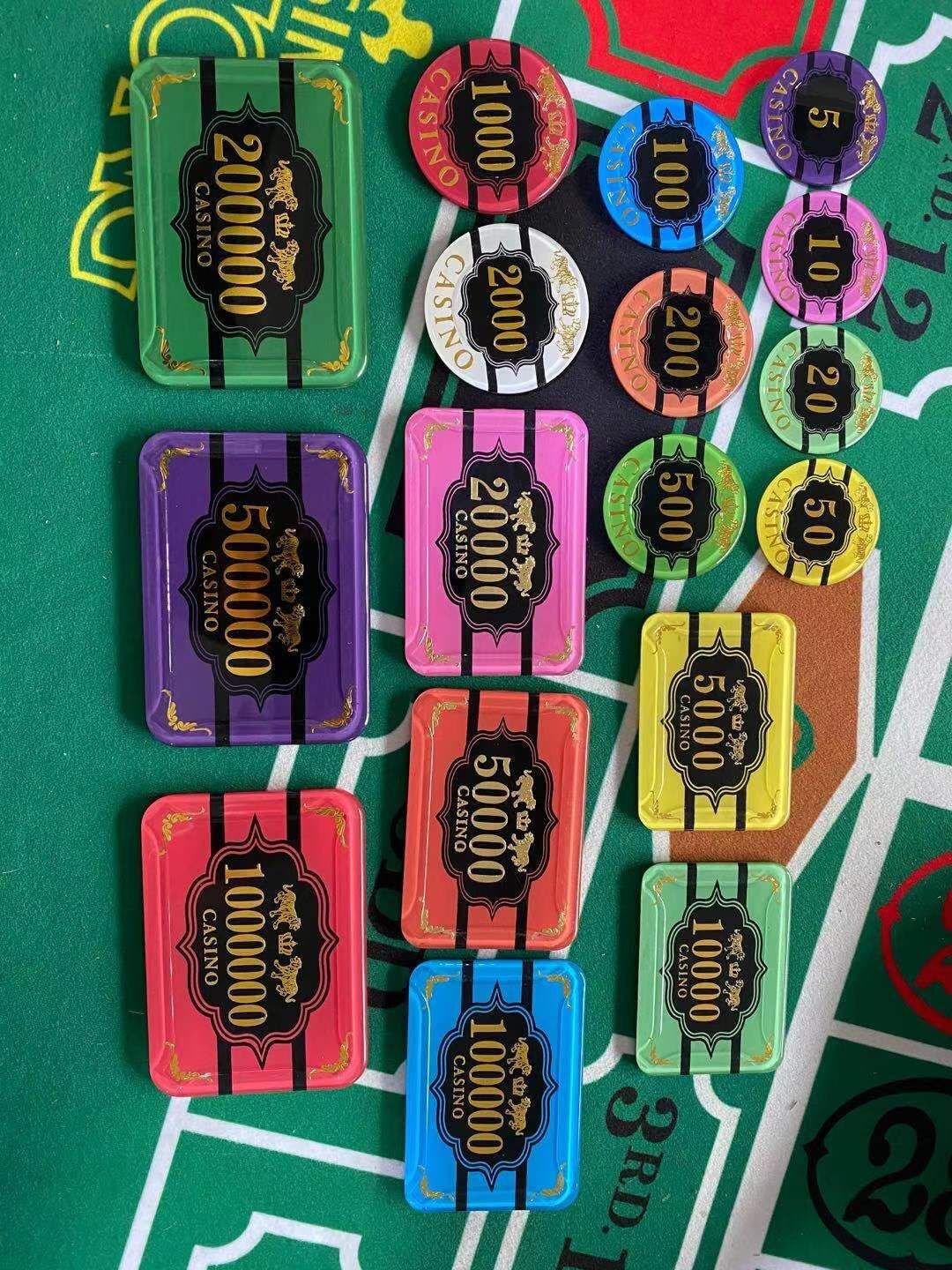 acrylic poker chip with RFID