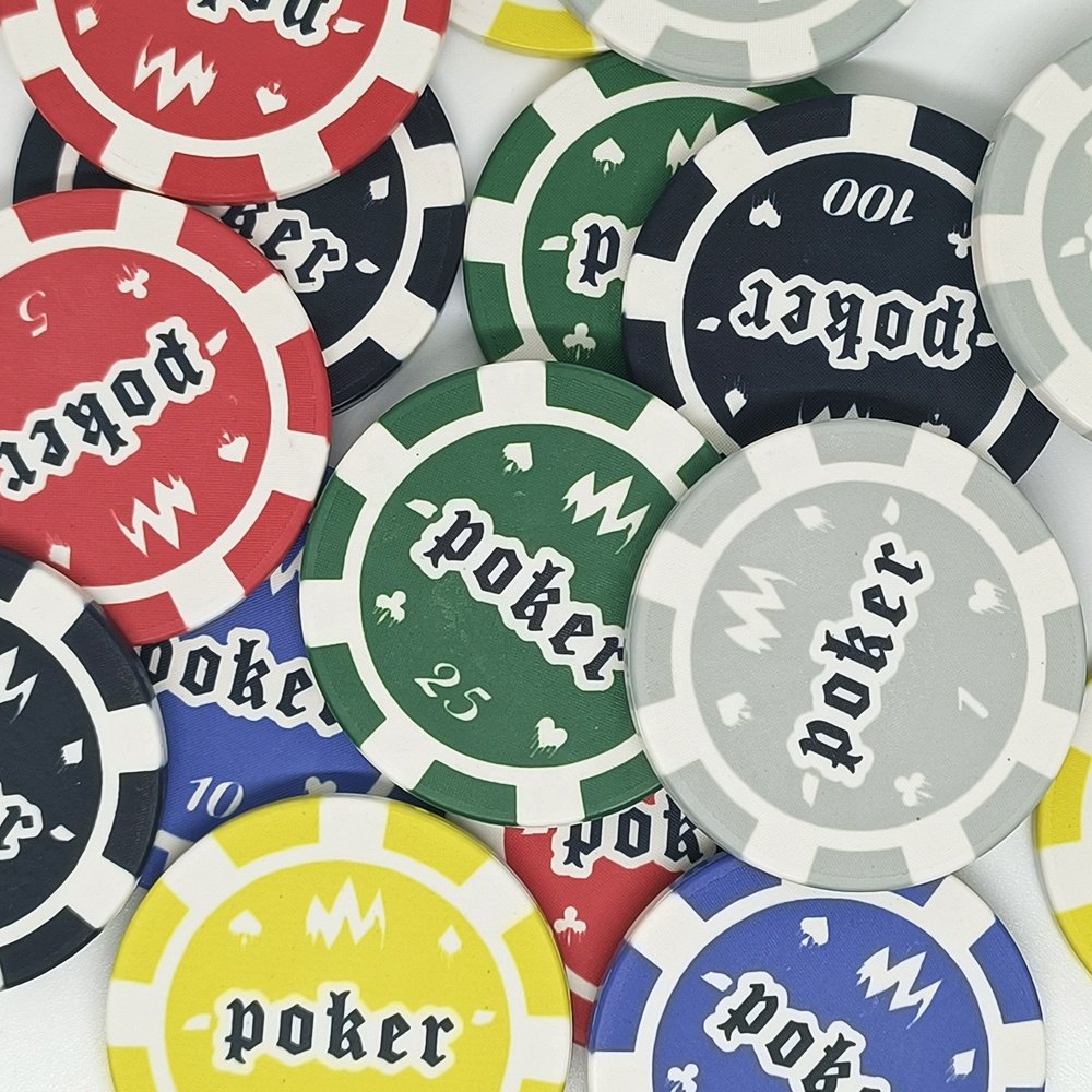 Good quality professional multi color 39mm poker chips ceramic hot stamp with custom different value and logo