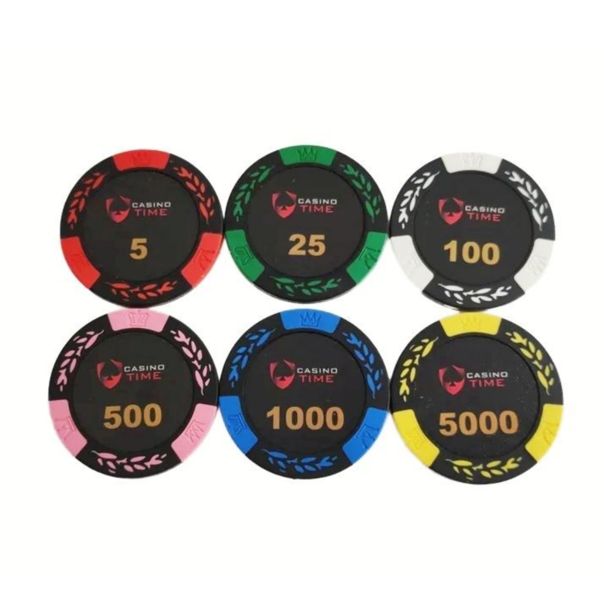Clay ABS 13.5g 40mm Diamond Monte Carlo Gambling Game LOGO Blank Custom Ceramic ABS Print Case Casino Royal Poker Chips Ceramic
