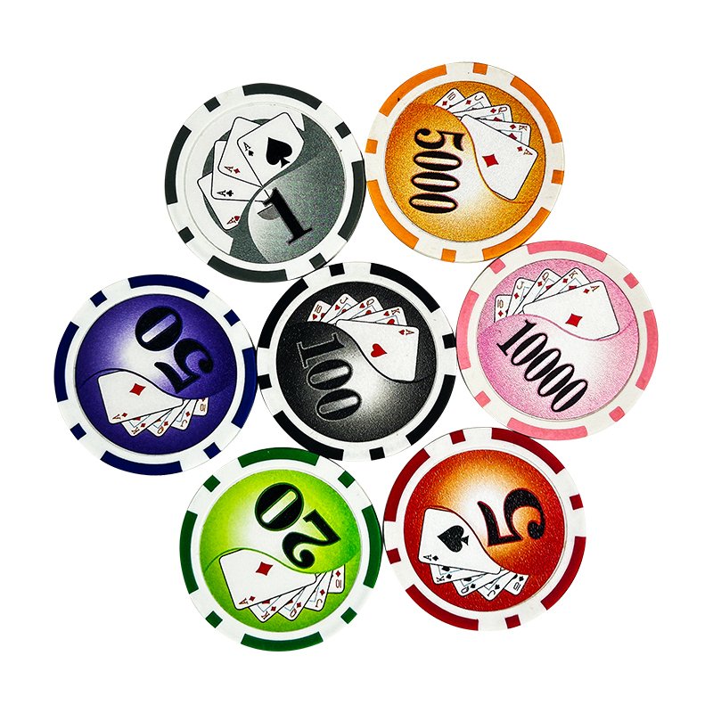 ABS poker chip custom wholesale factory clay ceramic cheap token