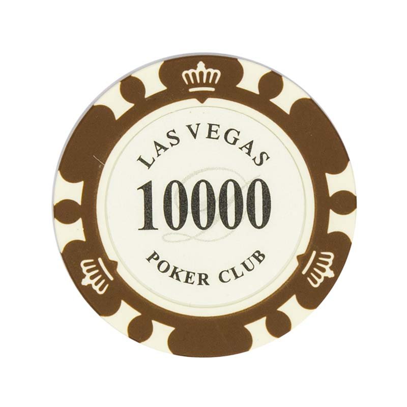 High quality cheap clay poker chips External ABS Internal iron chips Exquisite high-end crown chips