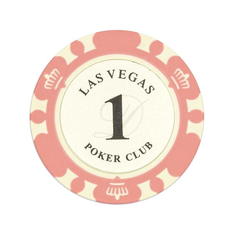 High quality cheap clay poker chips External ABS Internal iron chips Exquisite high-end crown chips