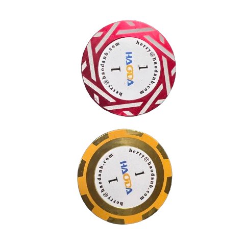 Factory production custom high quality metal aluminum poker chips wholesale factory token