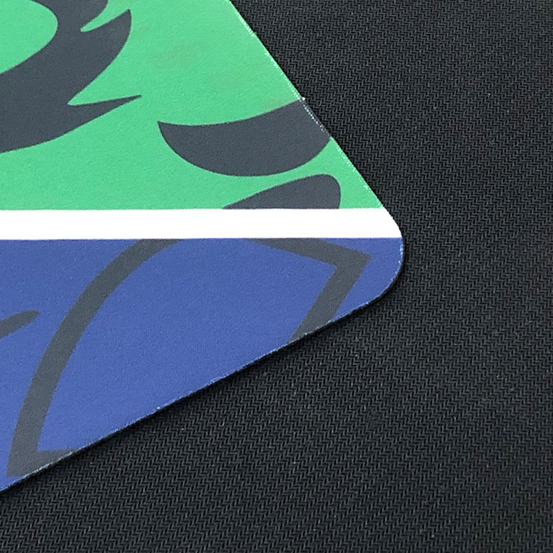hot selling sublimate custom printing cutmized size gambling cards game three 3 card poker mat with custom