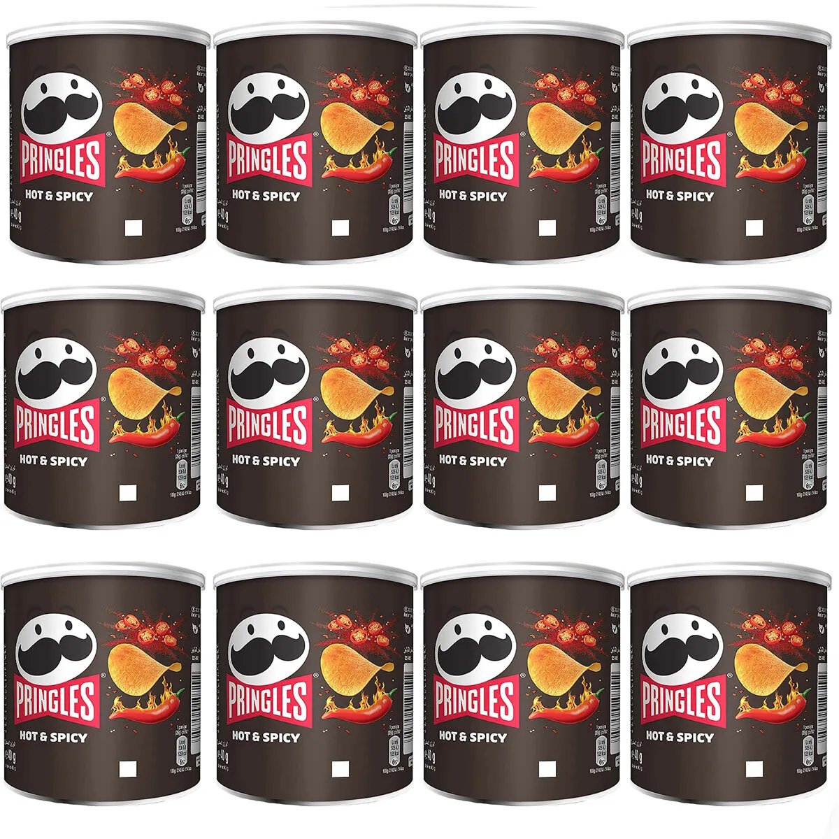 Pringles Hot & Spicy H&S 165g potato crisps wholesale