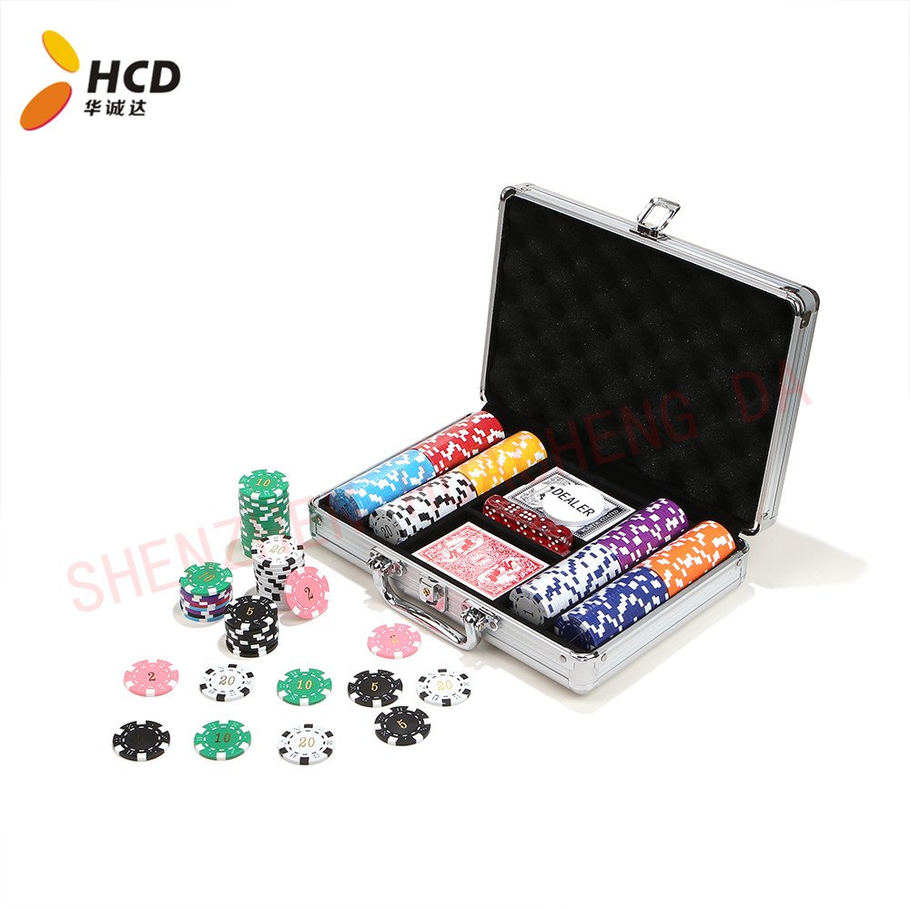 Custom Logo 40mm Clay and ABS Material Poker Chip with 11.5g Weight Suit Design