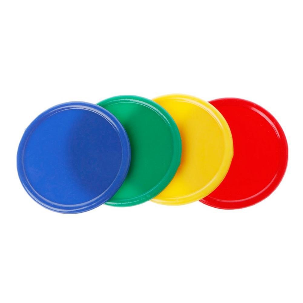 25mm Token Exchange Coins No-face-value Plastic game coin Points Coins ABS Poker Chips for Mahjong Texas Hold'em Poker Game