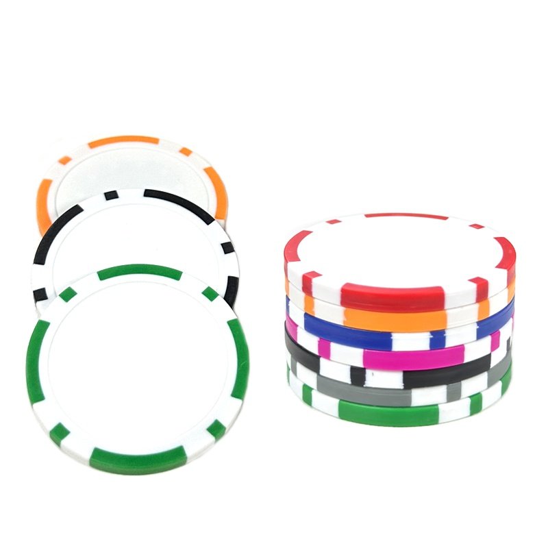 Custom Golf Ball Marker Position Golf Cap Clip Custom Markers Blank ABS Golf Ball Marker Poker Chip