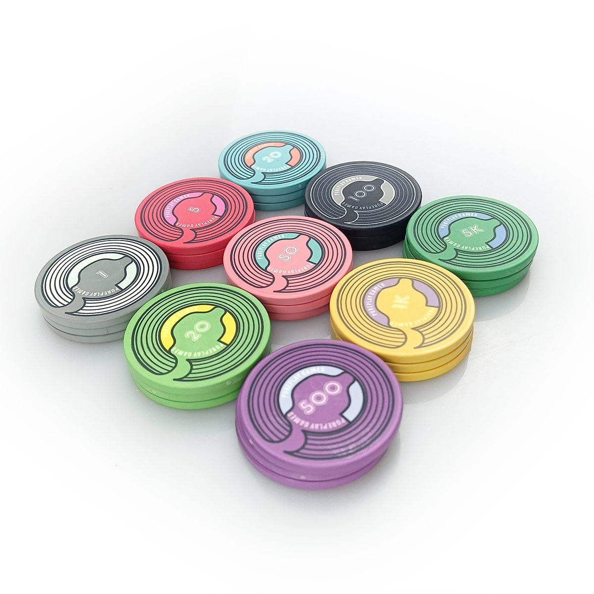 Free Design Free Sample 10g Ceramic Poker Chip Color Focus Chps The Ultimate With Denomination