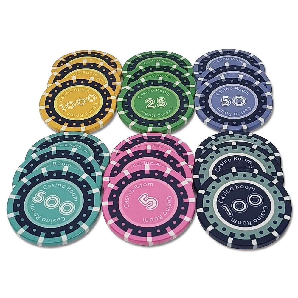 Hot Sale Free Design Professional 39mm ceramic poker chips custom poker chips from factory directly