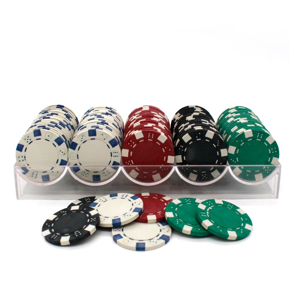 High Quality 14g Casino Poker Chip Sets Custom 200 300 500 1000 Pieces Colorful Clay Texas Hold'em Chips ABS Plastic Acrylic