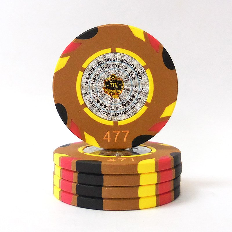 High Quality Nylon Casino Chip Custom Fichas Numeradas De Cash Poker Chip