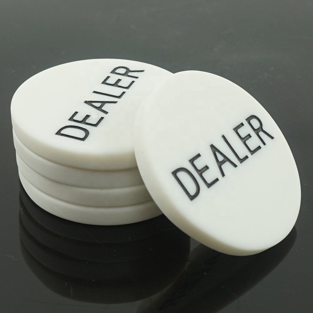 Poker Chips Dealer Big Blind All in Buttons For Party Casino Poker Card Game Props