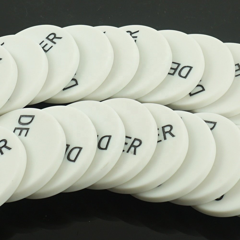 Poker Chips Dealer Big Blind All in Buttons For Party Casino Poker Card Game Props
