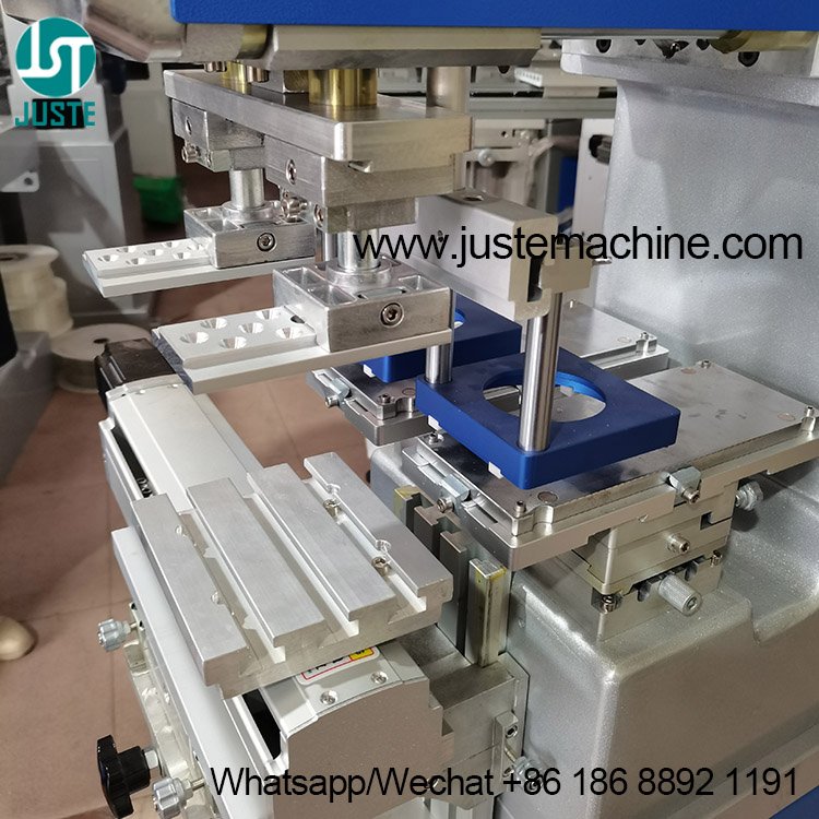 Fully Electric Automatic Pad Printing Machine 150-100 300C Sealed Big Oil Ink Cup Gripper 1 2 Two Color Long Stroke Pad Printer