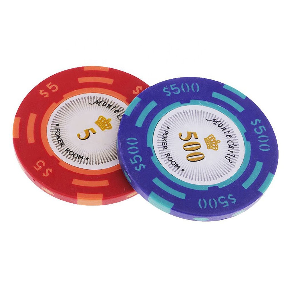 Premium Poker Chips Heavyweight 14 Gram Clay Casino Poker Chips