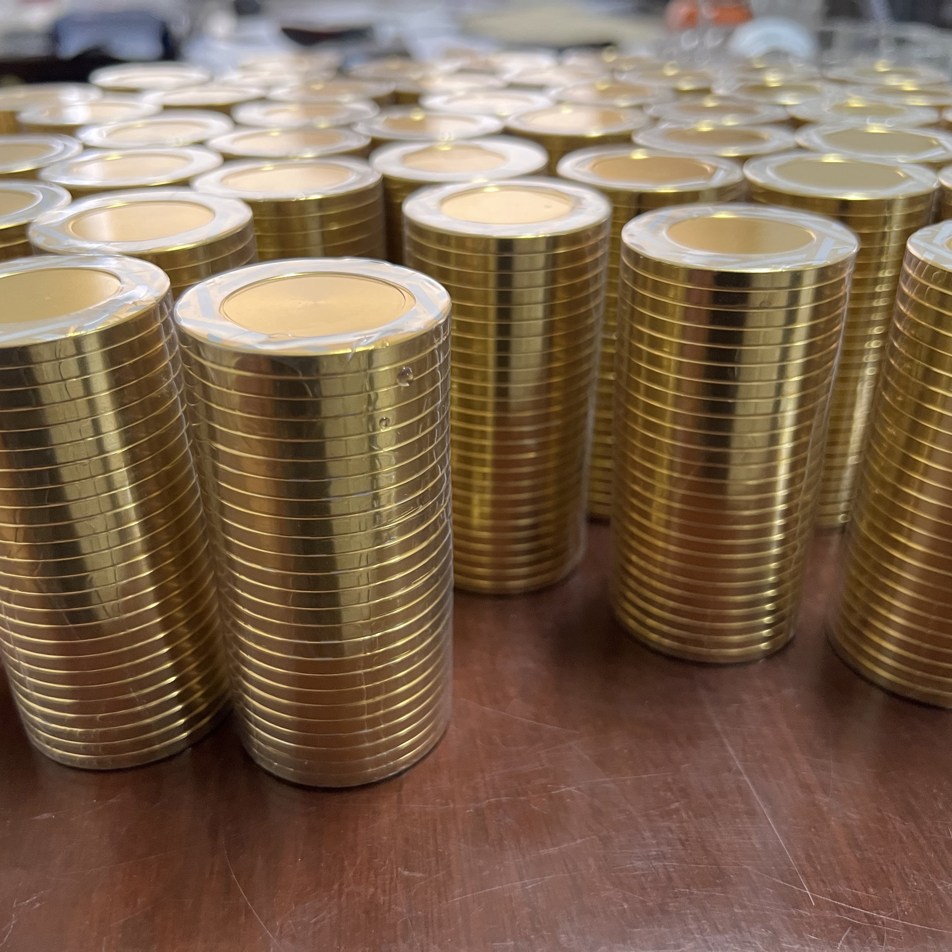 Factory Direct Customizable Pure Metal Aluminum Poker Chips Design Fabrication Services Available