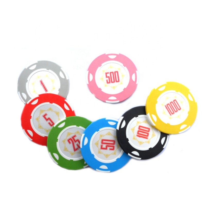UV MARK printing clay 14G poker chips