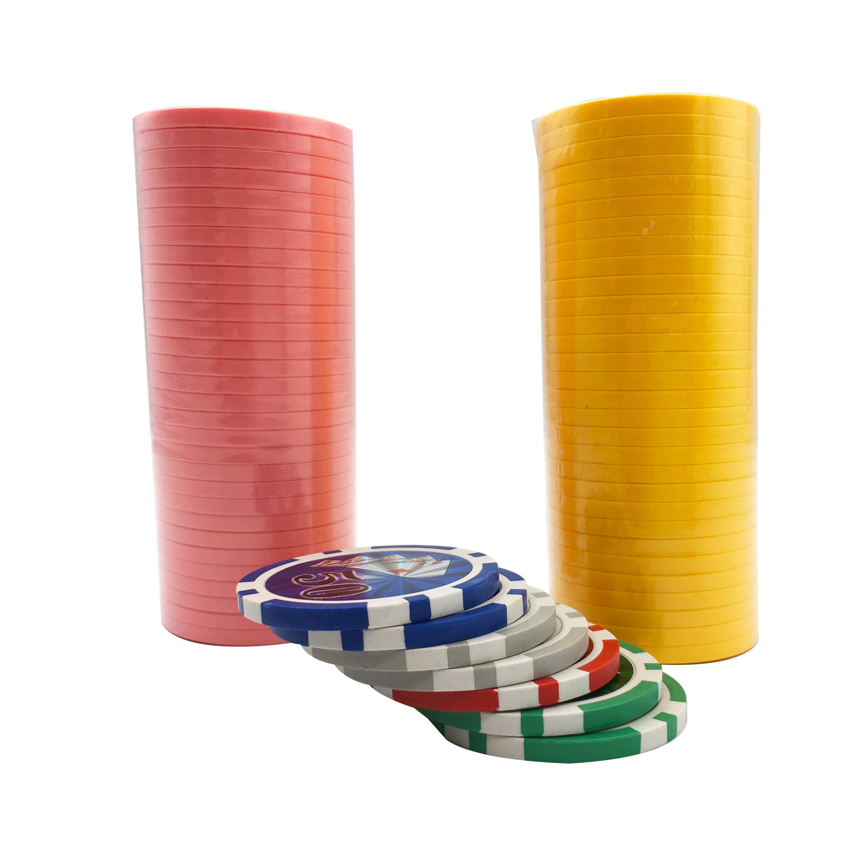 Plain full color poker chips without any logo or print cheap poker chips for playing card