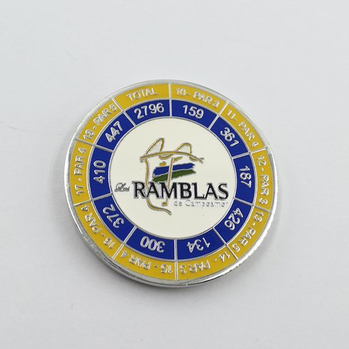 magnetic golf poker chip magnet golf ball marker custom factory price golf club ball markers
