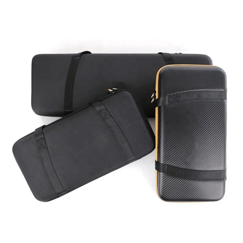 2023 new arrival designer las vegas casino poker chip carry case custom black poker chips foam case 500