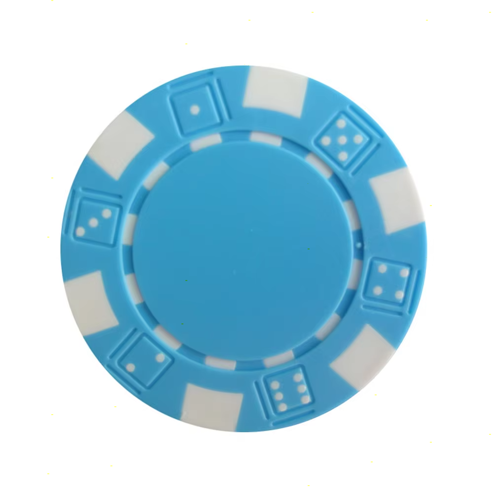 ABS Chips Color Non-denomination Poker Chip Small Six-point Poker Chips Set Board Game