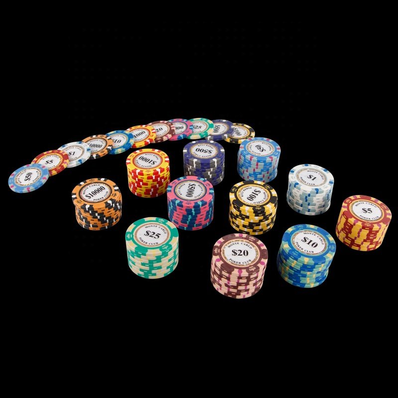 14g Monte carlo Poker Chips
