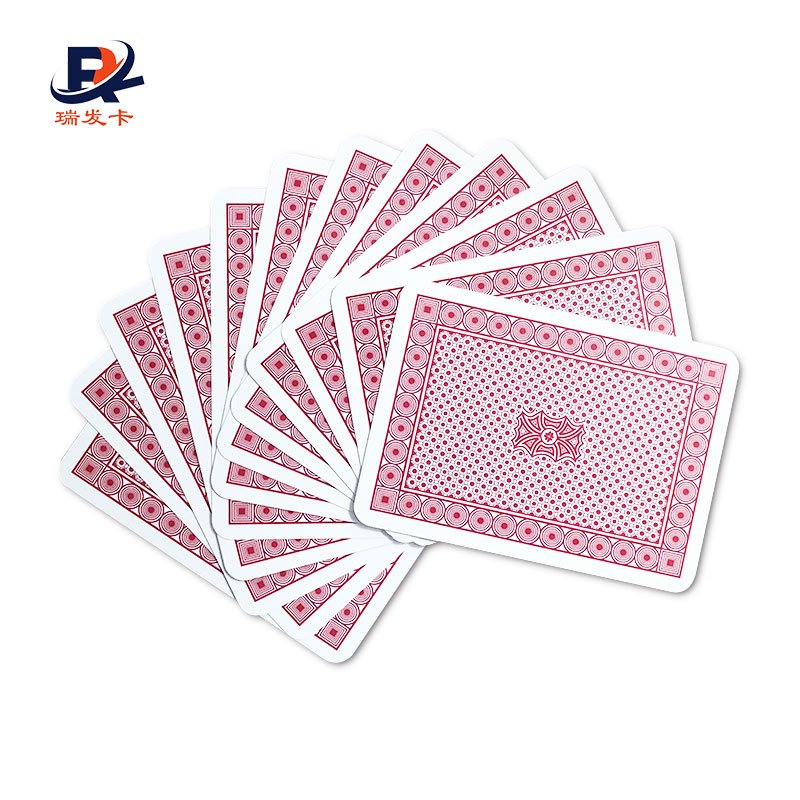 Very thin card Custom RFID playing poker card with contactless rfid chip for game