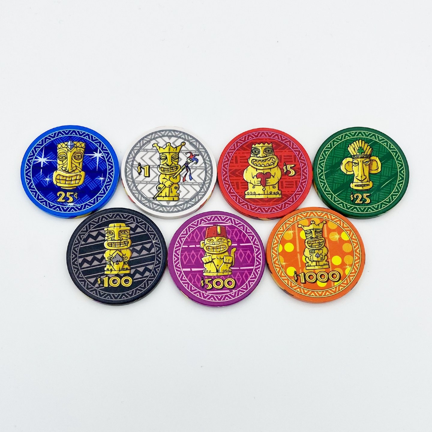 Fully customisable Professional Ceramic Material Poker Chips 10g and 40MM poker chips with customised design colour and logo