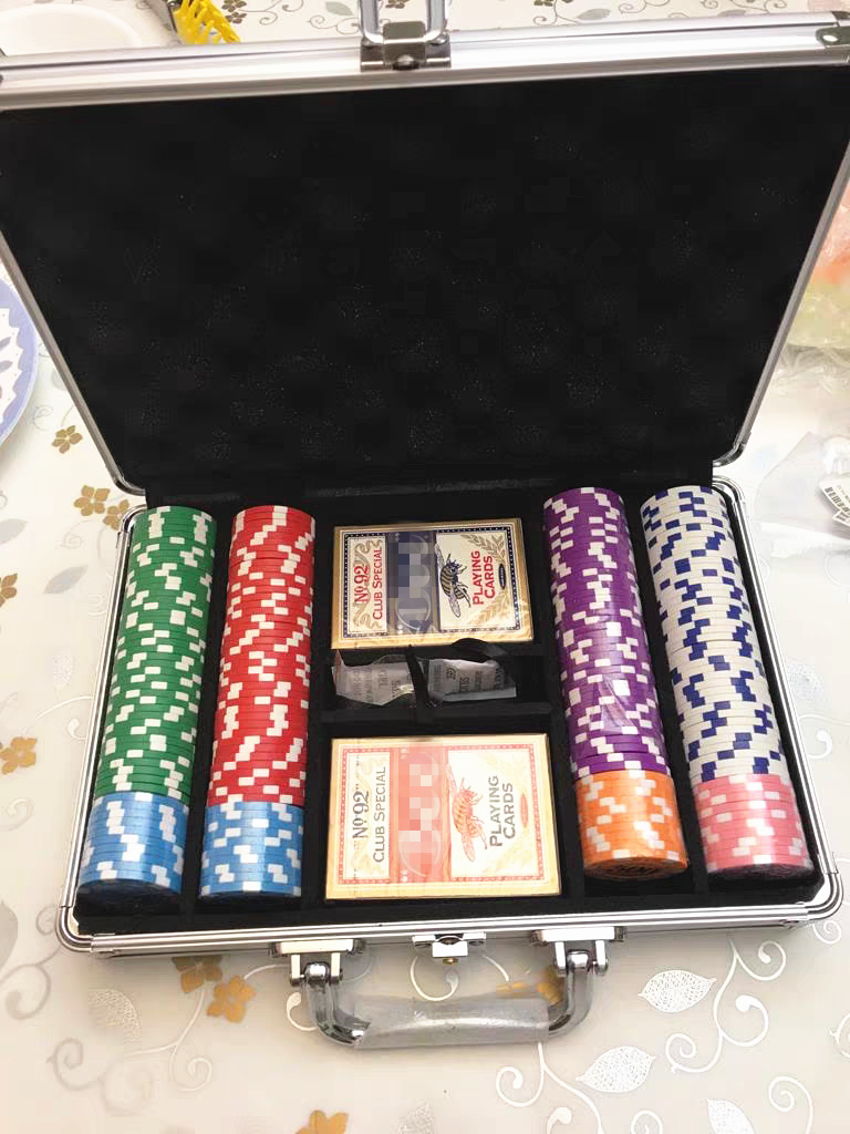 Poker Chips Casino ABS Poker Chips for for Poker Card Games Texas Hold'em Blackjack Gambling