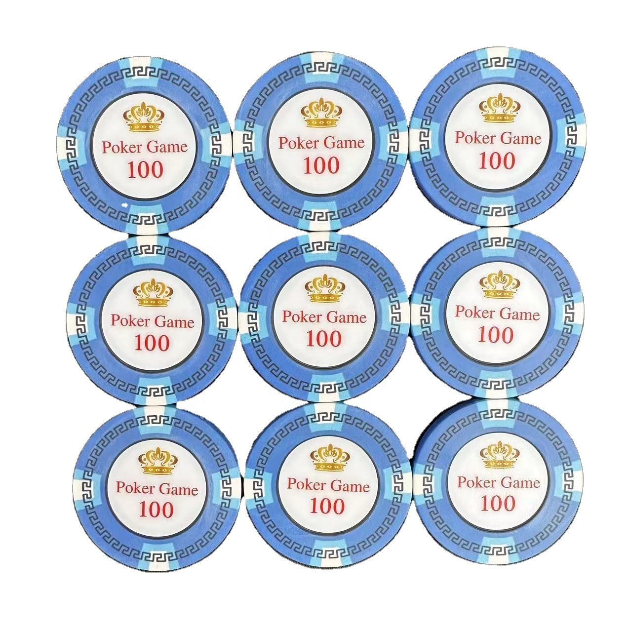 Hot Selling Casino Entertainment Exclusive DG RUITEN 43MM Ceramic Chips