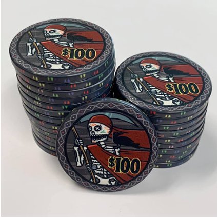 personalized custom ceramic poker chips dia de muertos 10g 39mm make high quality multi size are available from manufacutres