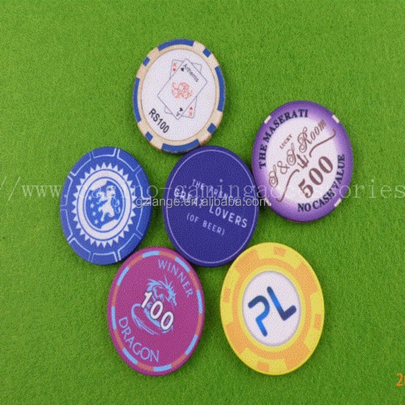 Custom Design Ceramic Poker Chips 10g Casino Poker Chip