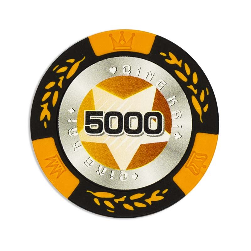 Hot Sale Deluxe high-quality customized clay poker chips exclusive for casino Special poker chips for casinos
