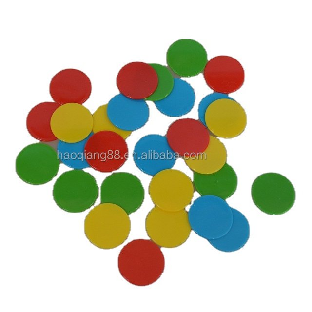 35mm Plastic Poker & Casino Game Chips for Chess & Other Games