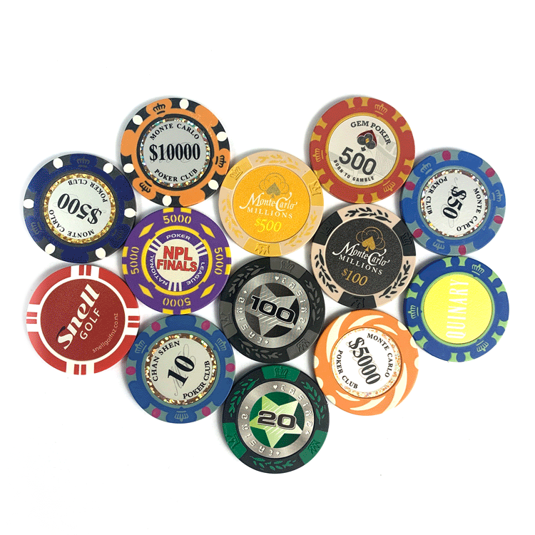 China Supplier wholesale Custom Logo Cheap Price Clay Chips Ceramic Poker Chips