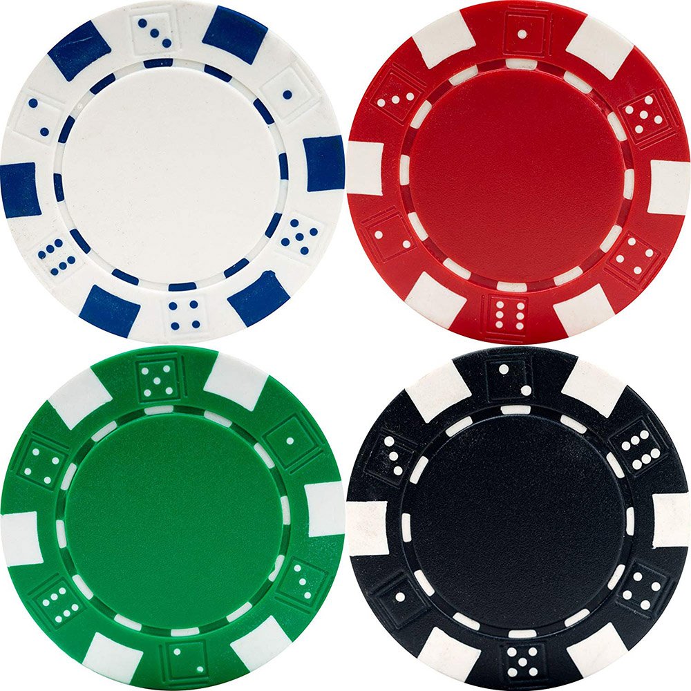 aluminum gambling poker chips set box