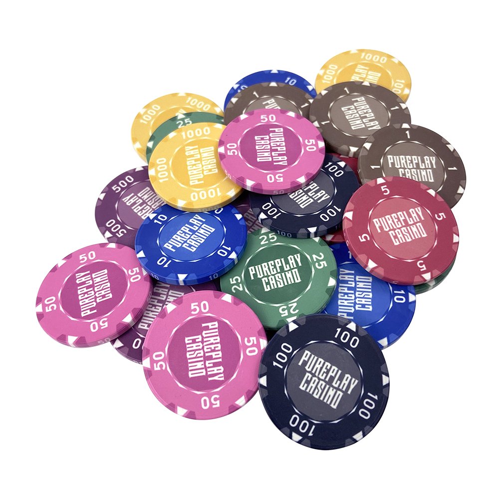 Hot Sales Of Custom Made Design Patten Poker Chips Casino Ceramic Poker Set For Gamble Playing