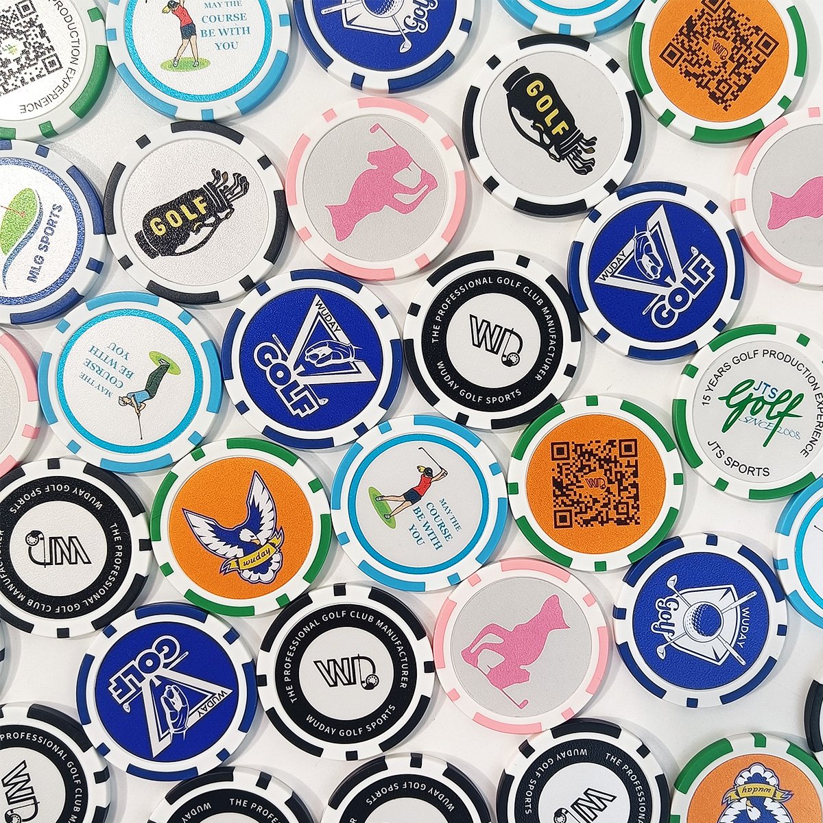 China Professional Poker Chips Manufacture Custom Ceramic Poker Chips Golf Ball Marker
