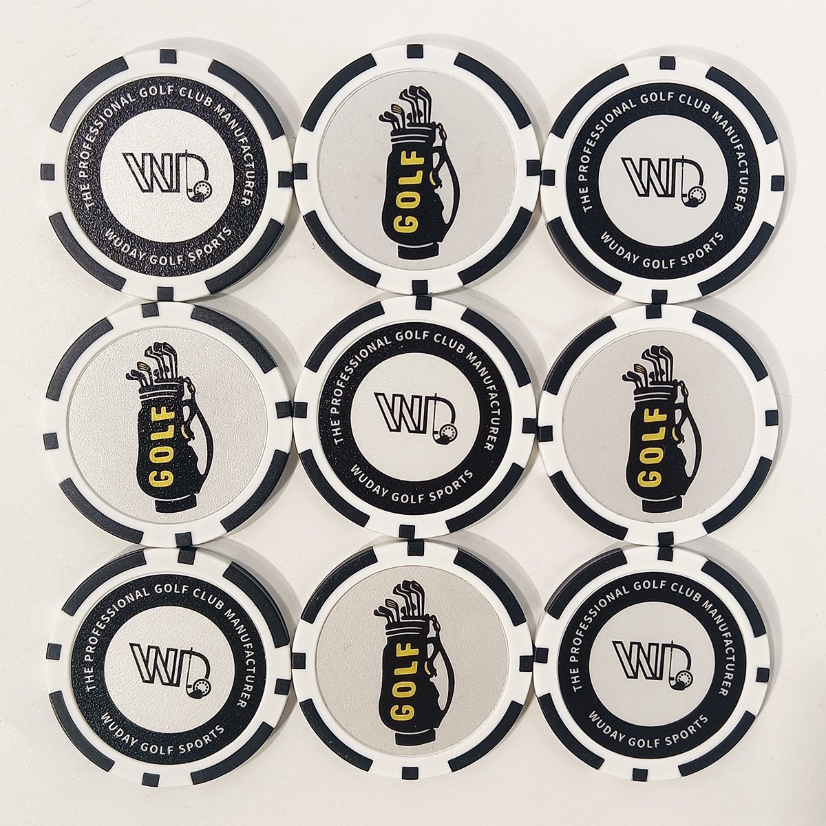 China Professional Poker Chips Manufacture Custom Ceramic Poker Chips Golf Ball Marker