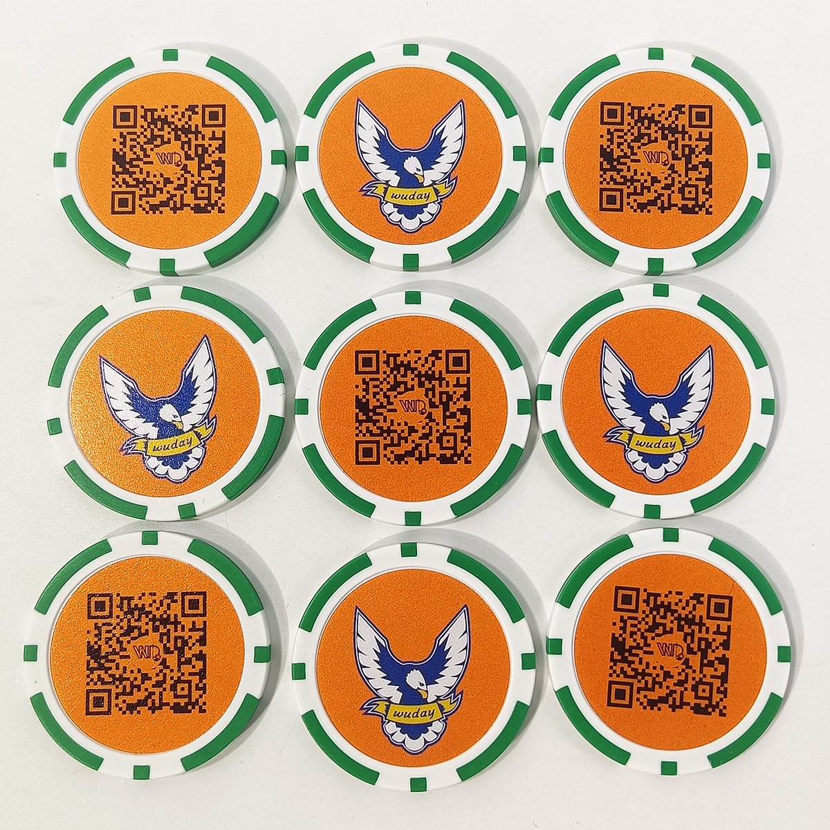 China Professional Poker Chips Manufacture Custom Ceramic Poker Chips Golf Ball Marker