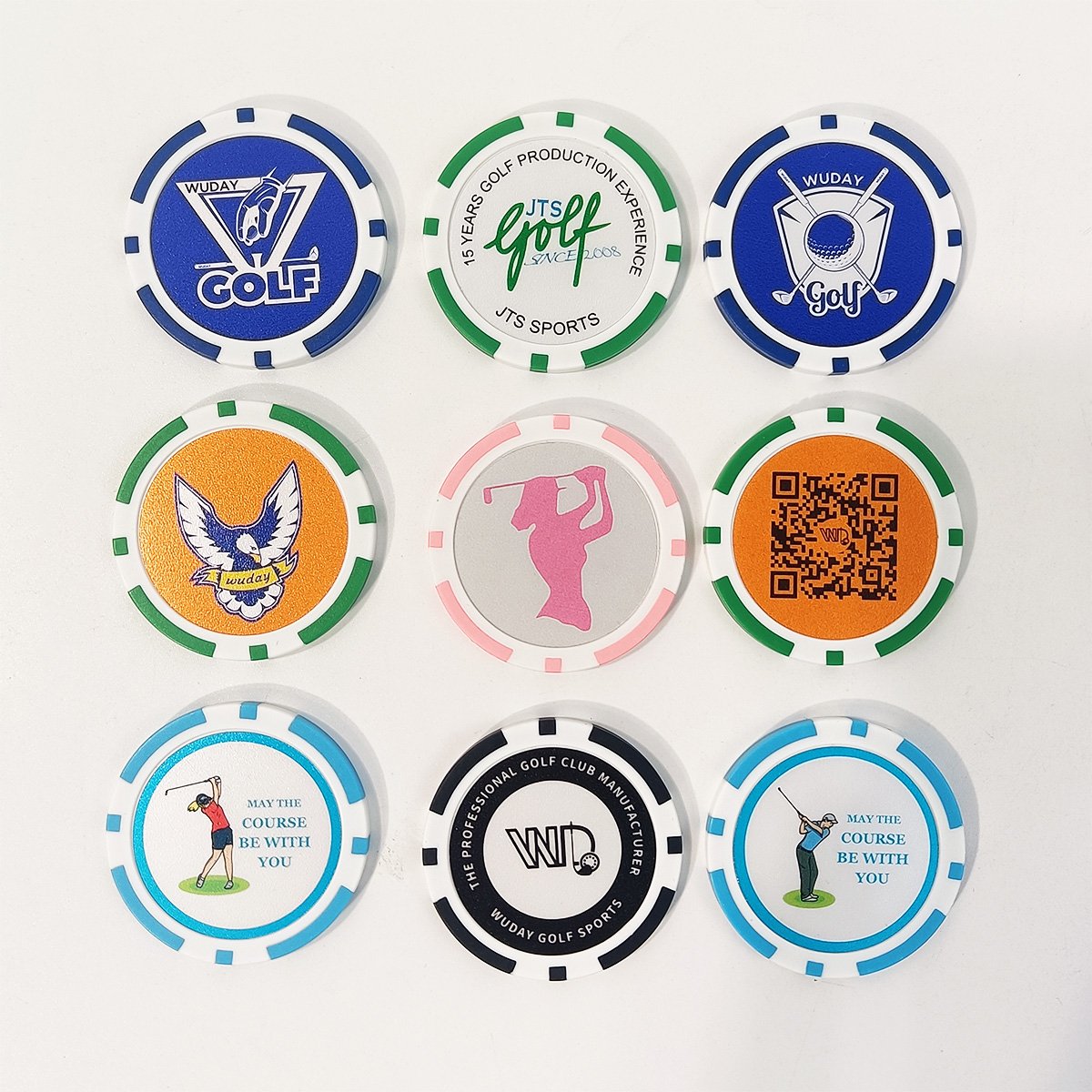 China Professional Poker Chips Manufacture Custom Ceramic Poker Chips Golf Ball Marker