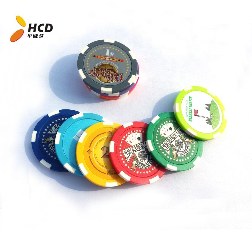 Wholesale Customizable Clay Poker Chips Engraved Diamond Design in Black or Any Color for Casino Games