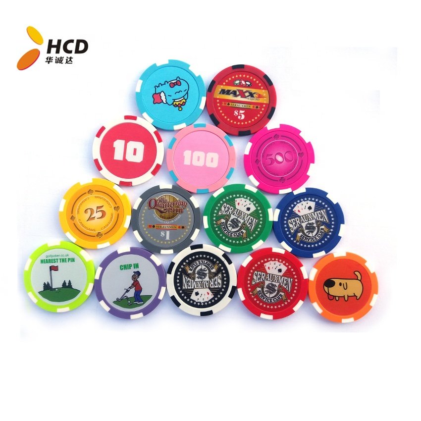 Wholesale Customizable Clay Poker Chips Engraved Diamond Design in Black or Any Color for Casino Games