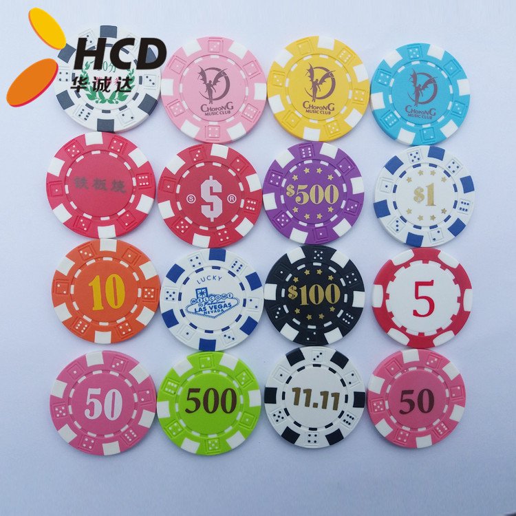2022 customized Casino chips with Printed logo ,