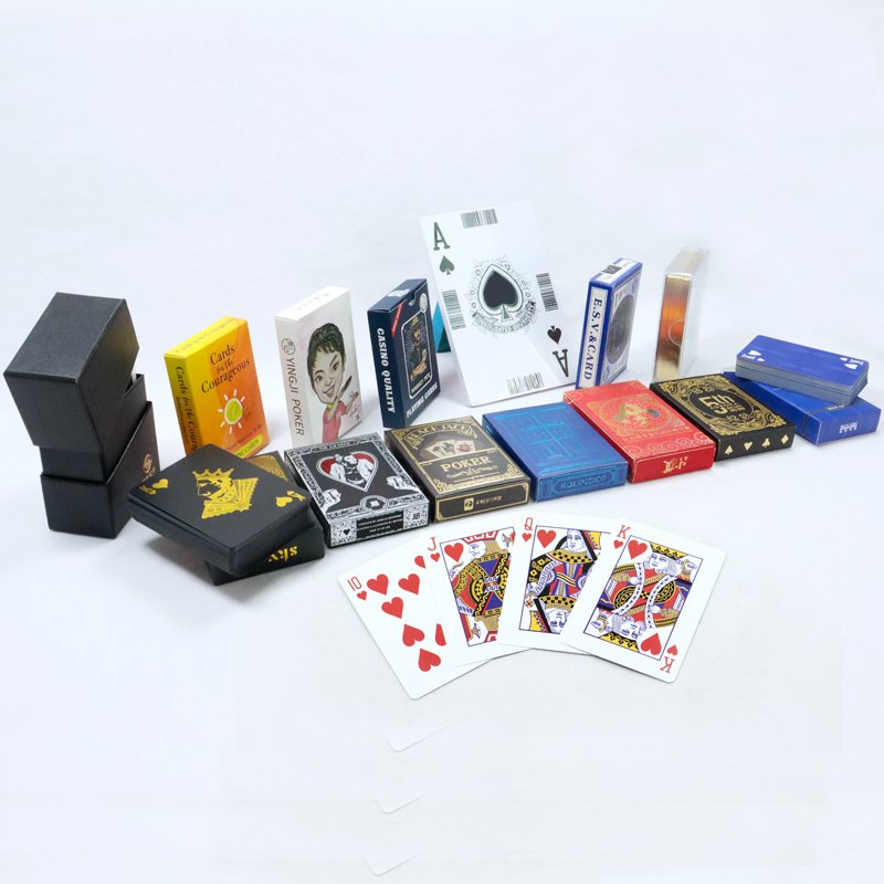 Customized Logo Printing poker Playing Cards Custom Playing Game Cards In China Manufacturer High Quality Luxury Playing Card