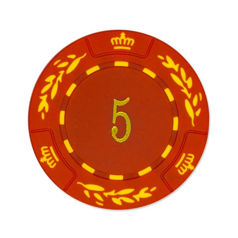 Cheap high-quality poker chips Custom external ABS+internal tin poker chips are applicable to casinos