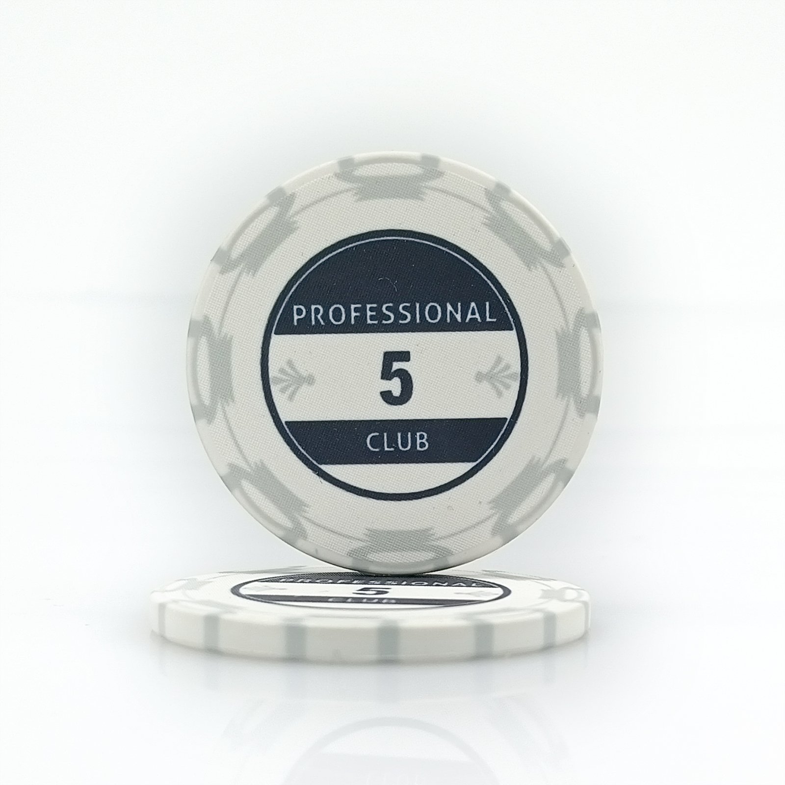 Free customized logo sample 39mm 43mm ceramic poker chip pieces Commemorative Coins Casino Bar Poker Game Chips