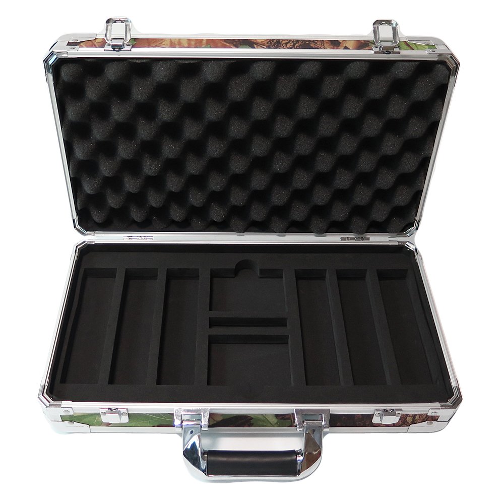 Wholesale Poker Chips Set In 5 Colors Includes Aluminum Suitcase